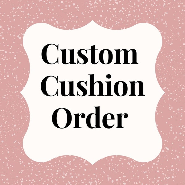 Custom Made Cushion, Mudroom Cushion, Banquet Seat Cushion, Window Seat Cushion, Bay Window Cushion, Kitchen Cushion, Patio Cushion & More!