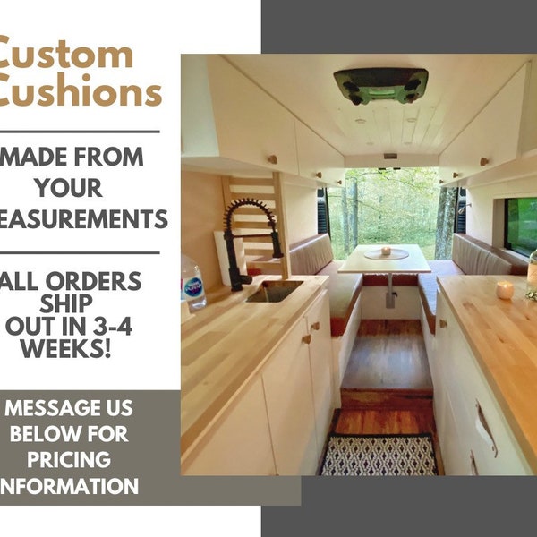 Custom Made Cushion, Mudroom Cushion, Banquet Seat Cushion, Window Seat Cushion, Bay Window Cushion, Kitchen Cushion, Patio Cushion & More!