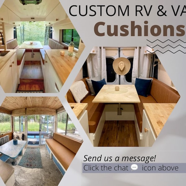 U Shaped Rv Cushions Etsy