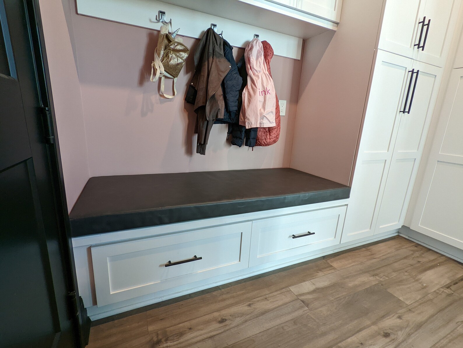 Custom Vegan Leather Cushions For Bench Cushions Kitchen Etsy