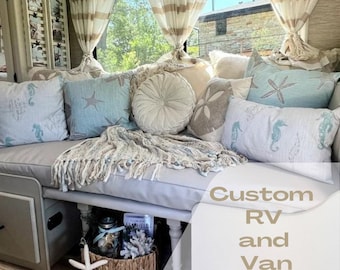 Custom Cushions: RV, Van, Bench, Sofa - Quote Required
