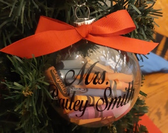Teacher ornament