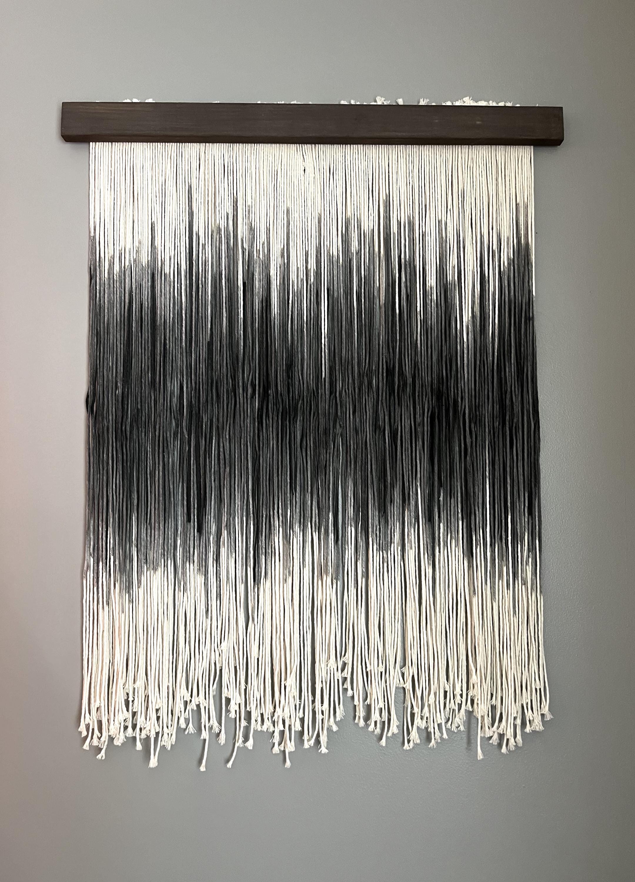 Macrame Wall Hanging| Trending| Art Deco| Fiber Art| Boho Chic| Contemporary| Modern Decor| Ombre| Rustic| High-End Art Piece| Minimalist