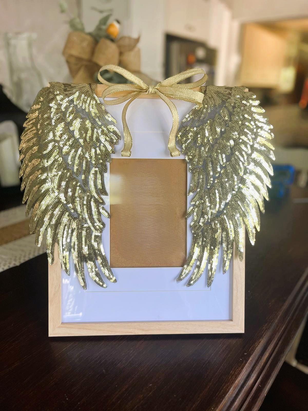 Angel Picture Gold Frame - Etsy