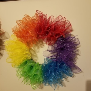 Rainbow Wreath