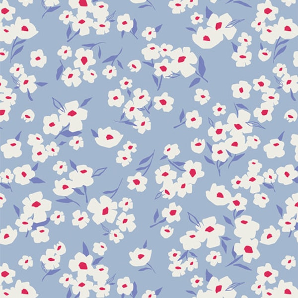 Spring Daisies in Flannel - Art Gallery Fabrics