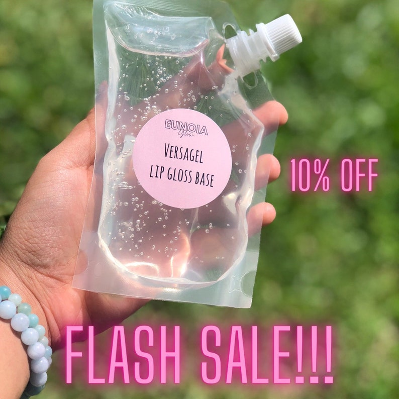 Versagel 8 oz Lip Gloss Base Cruelty Free and Vegan How to Etsy