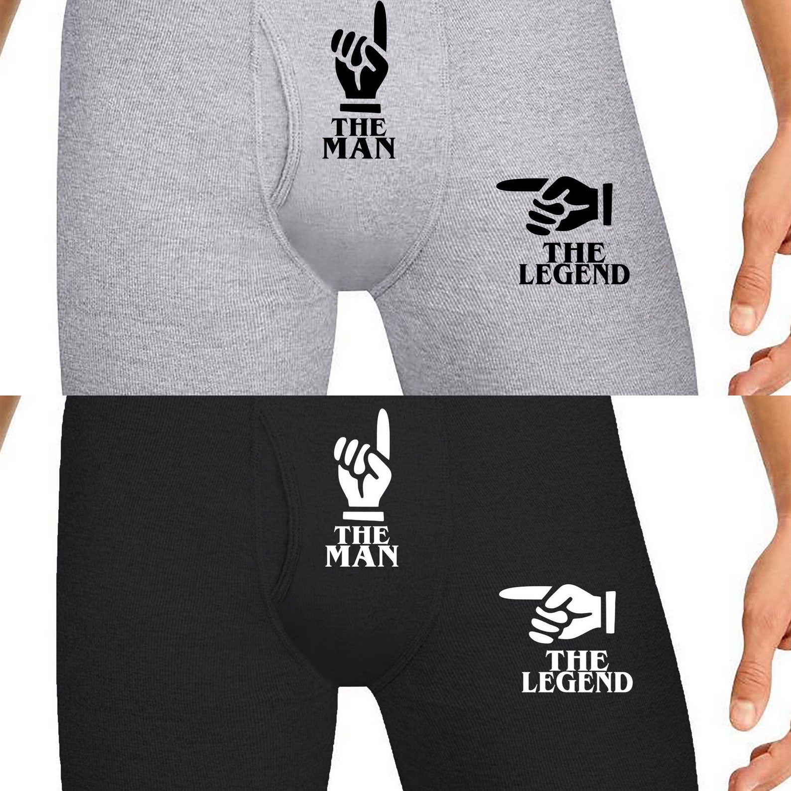 Mens Funny Inappropriate Boxer Briefs Etsy