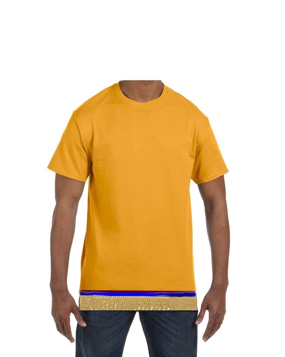 Shirt with fringes and ribbon hotsell of blue