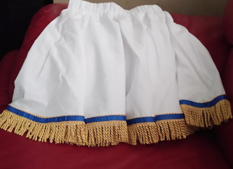Hebrew Israelite Girls Skirts With Fringes Etsy