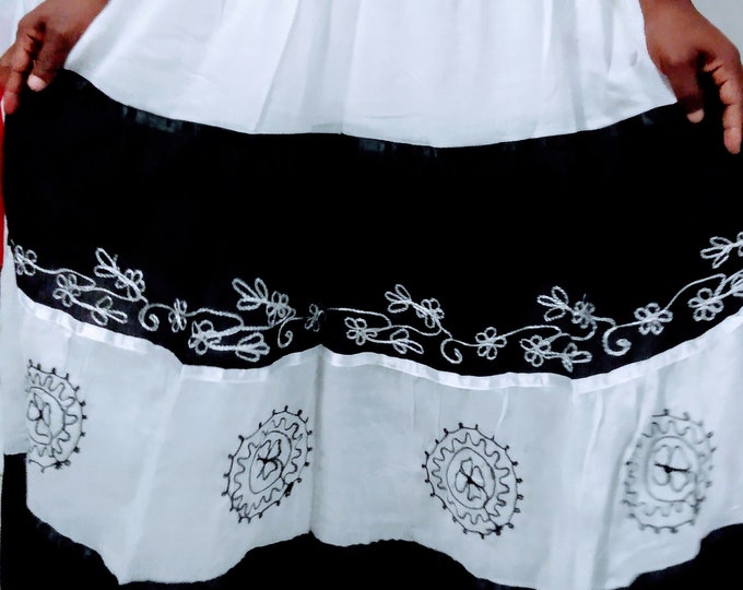 Hebrew Israelite Skirt One Size With Fringe Etsy