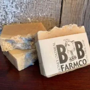 Goat Milk Soap with Essential Oils - Straight from the Farm!
