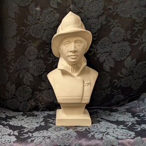 Fireman Bust Ceramic Bisque ready to paint