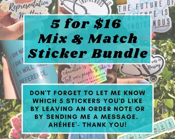 Mix & Match Multi-Sticker Offer - 5 Pack