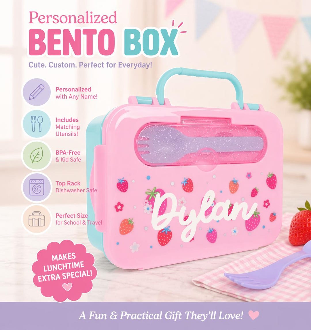 Personalized Snackle Box • Children’s Snack Box • Snack Organizer ...