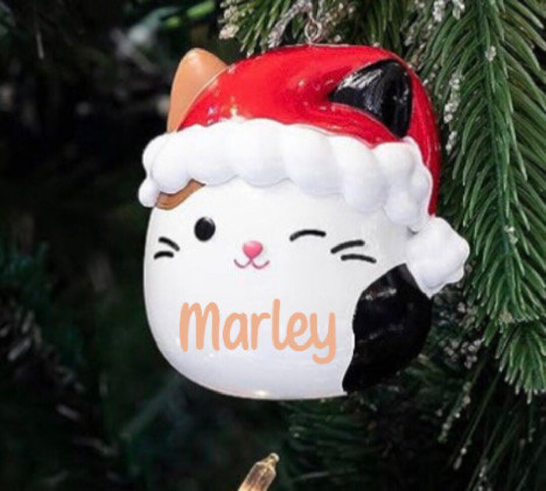 Cat Squishmallow Ornament Custom Squishmallow Ornament Squishmallow