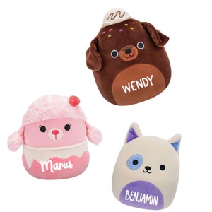 Custom Dog Squishmallows • Personalized Gift • Custom Plush • Dog Breed Squishmallows • Personalized Squishmallows • Puppy Plushes •