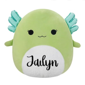 Custom Jumbo Axolotl Squishmallow: Personalized Plush Gift (16 inch)