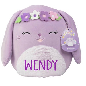 Spezialanfertigung Hase Squishmallow • Personalisierte Geschenke • Spezialanfertigung Plüsch • Kinder Kuscheltiere • Hase Squishmallow •