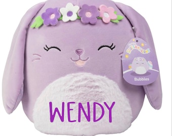 Custom Bunny Squishmallow: Personalized Plush Stuffed Animal
