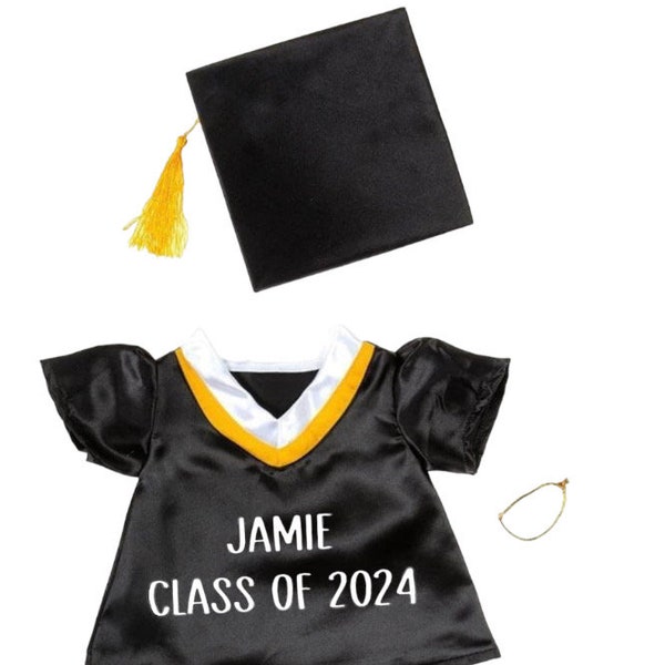 Custom Plush Accessories • Personalized Graduation Gifts • Custom Graduation Plush • Graduation • Class of 2024 • Graduation Gifts •