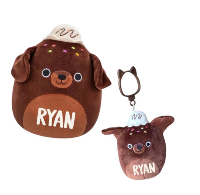 Custom Brownie Lab Squishmallow: Personalized Plush Dog