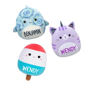 Custom Squishmallows • Personalized Gifts • Unique Stuffed Animals • Fourth of July Squishmallow • Custom Plushes •