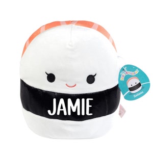 Custom Sushi Squishmallow Plush • Personalized Gifts • Custom Plush • Kids Plushes • Sushi Squishmallow •