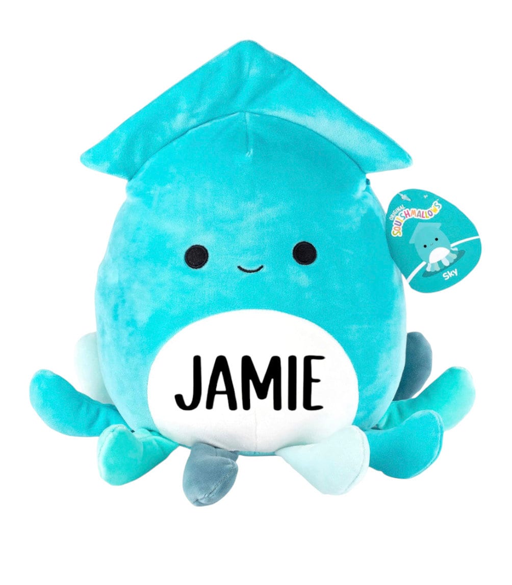 Pulpo de peluche Squishmallow personalizado: regalo de peluche