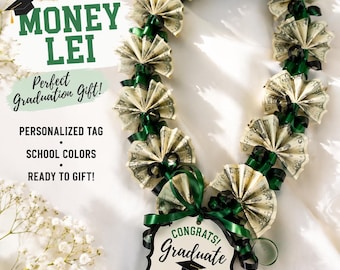 Custom Graduation Lei • Graduation Gifts • Graduation Lei • Graduate Lei • Custom Gifts • Graduate Gifts •