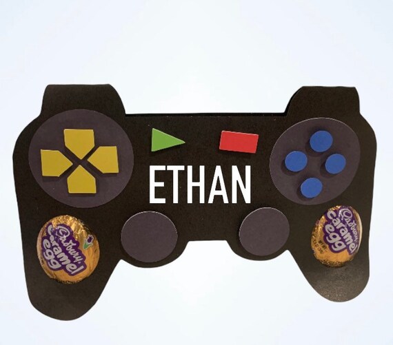 Personalized Video Game Controller Candy Holder Easter Etsy
