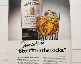 Vintage advertising Poster reproduction Donard Dew Whiskey