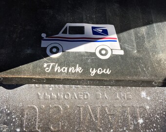 Usps Decal Etsy