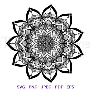 Mandala,  Mandala Clipart, Mandala Vector, Mandala PNG File, Mandala, Mandala Flower