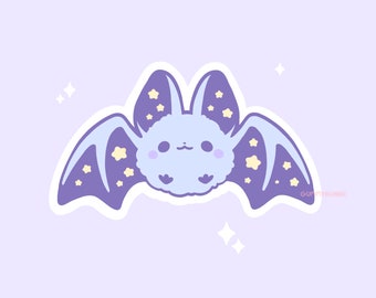 Bat Sticker - Stickers - Cute - Decal cut