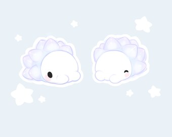 Cut Snom Kawaii Seal Sticker Stickers Cute Decal Cut - Etsy