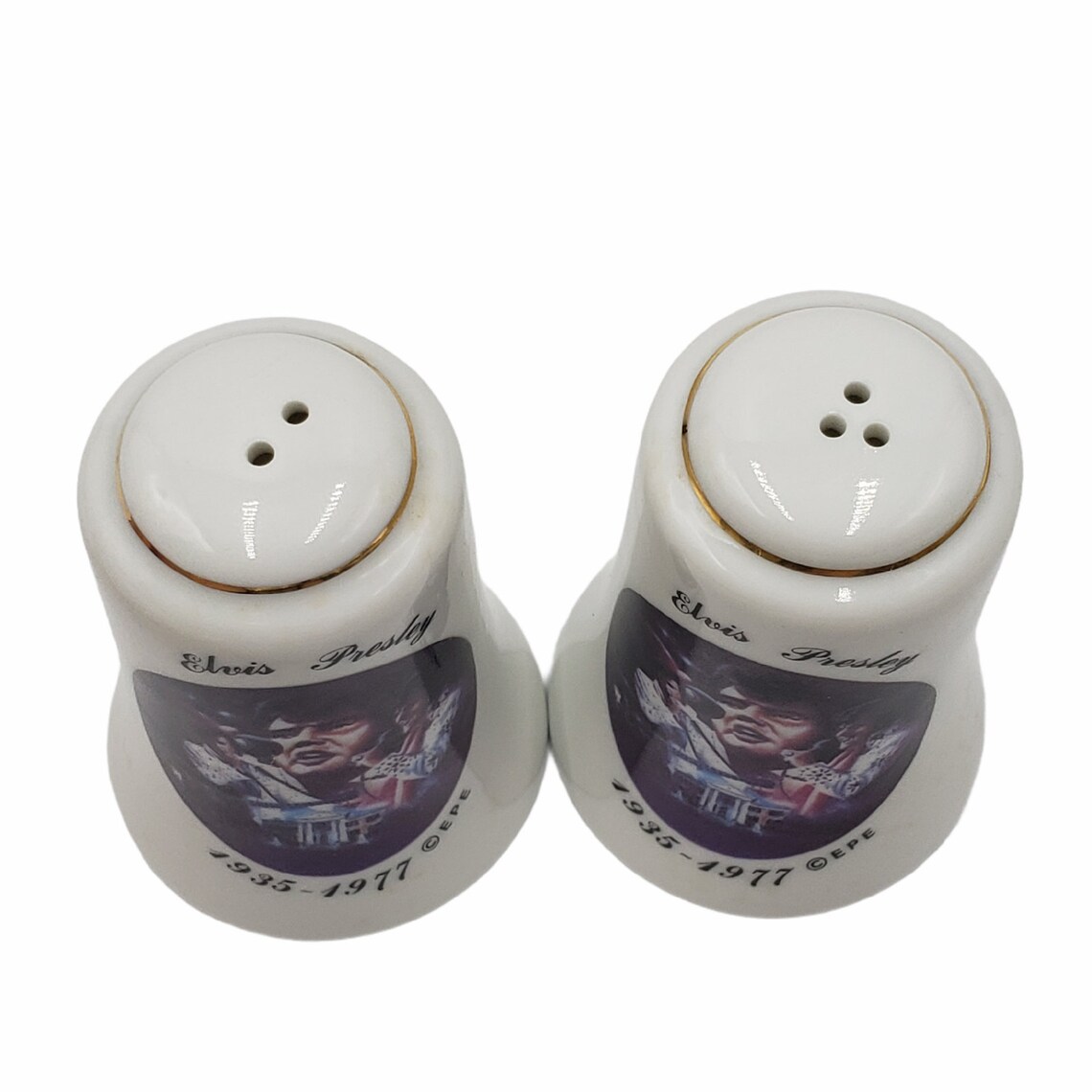 Elvis Presley Salt and Pepper Shakers R.O.C. Made in Taiwan Etsy