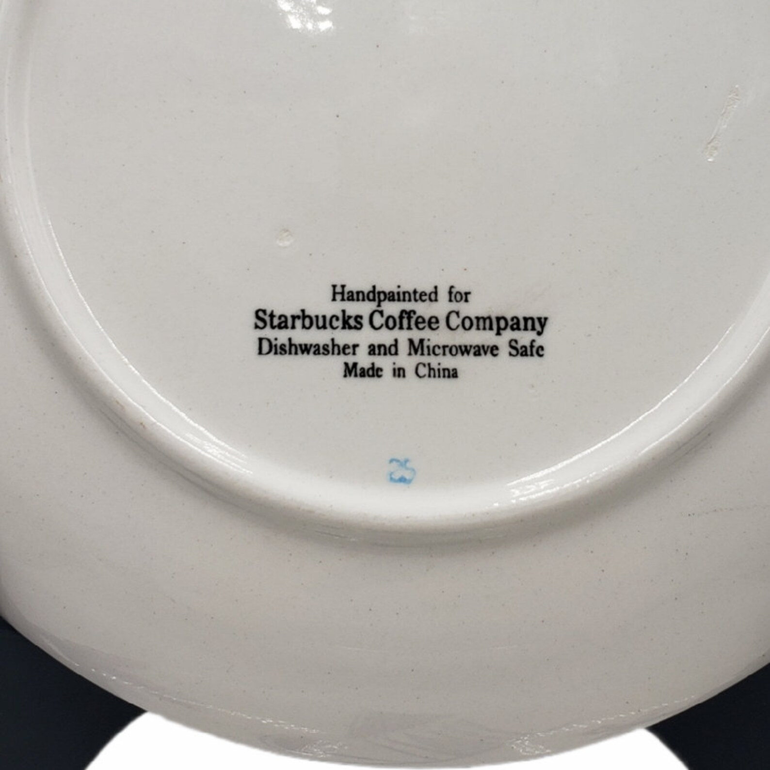 Starbucks Plates Nautical Anchor Star Etsy