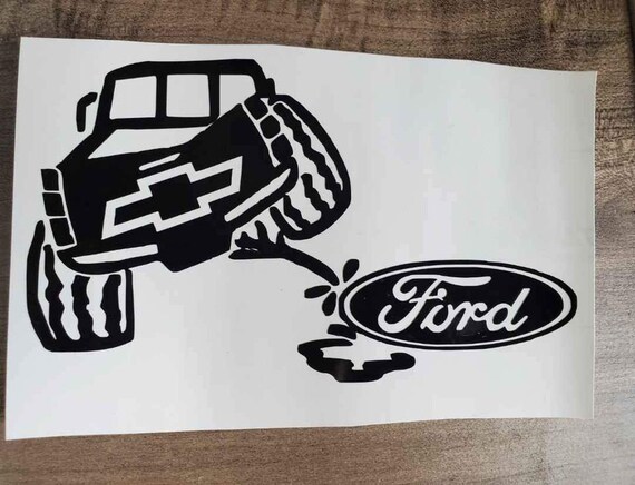 Car Parts & Accessories ChevyFord decal Electronics & Accessories etna ...