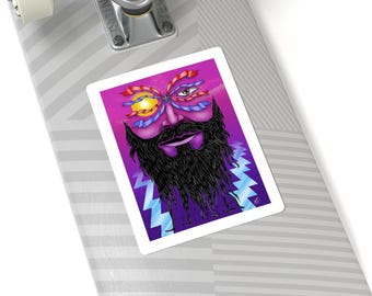 Psychodeliczna Mezopotamia – naklejka do wycinania