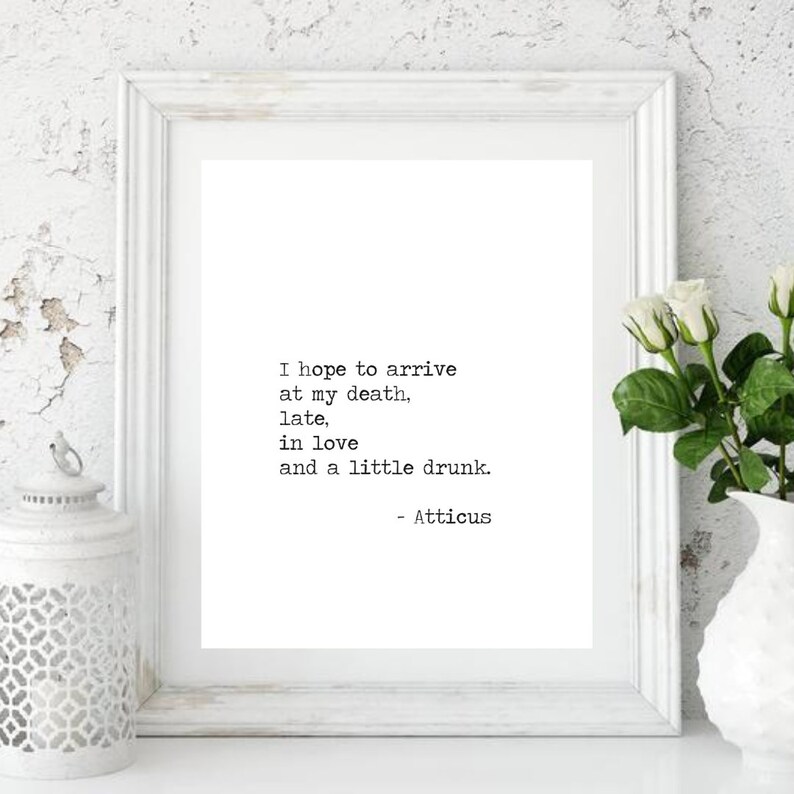 Atticus I Hope To Arrive To My Death