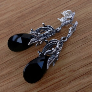 Exquisite Sterling Silber Swarovski Kristall Ohrstecker - perfekt für Eleganz und Stil