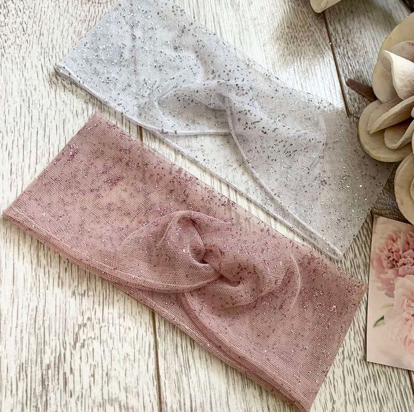 9er Set Glitzer Stirnbänder Für Mädchen & Frauen - Gemischte Farben, Haarband Mit Zähnchen