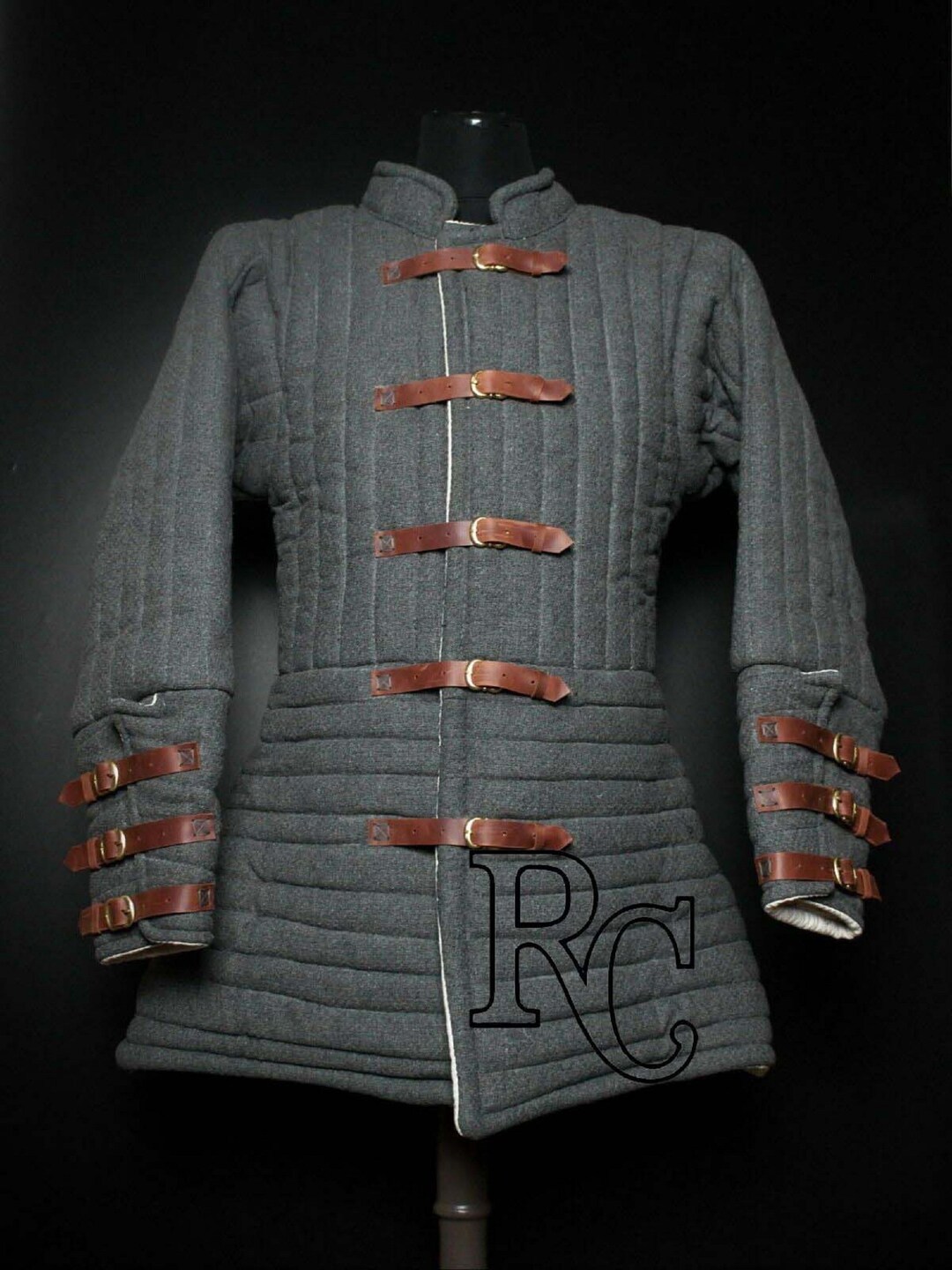 Thick Padded Gambeson, Quilted Gambeson , Best Style Suit Quilted