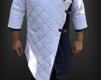 Witcher Gambeson , mix concept armor fancy clothing, Medieval Padded Gambeson , Easter day Gifts