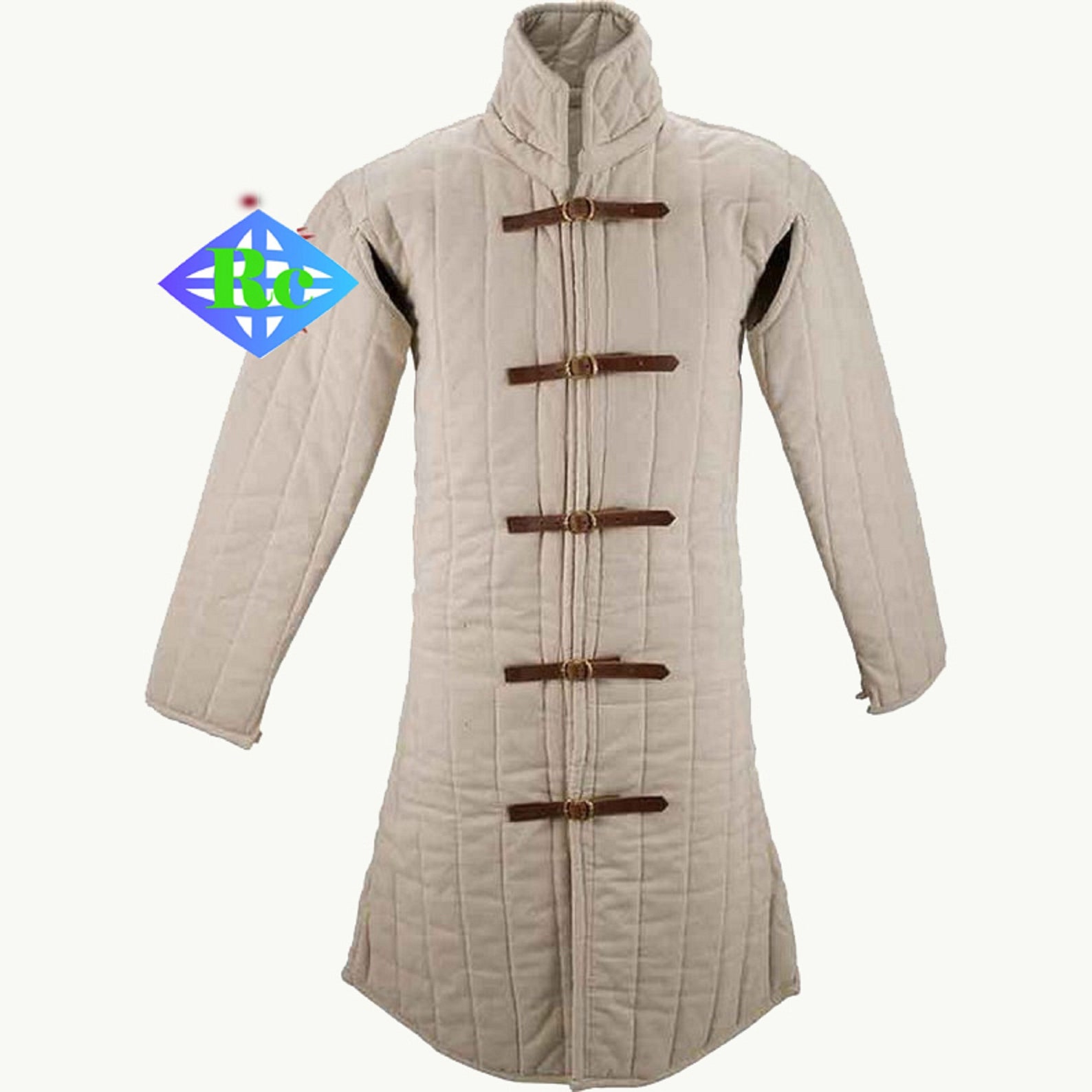 Long Knight gambeson centuriesThick padded gambeson for LARP Etsy