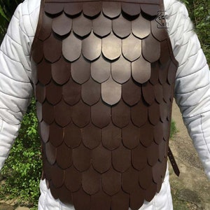 Leather Scale Armor ,medieval Leather Armor Set , Leather Scale Armor ...
