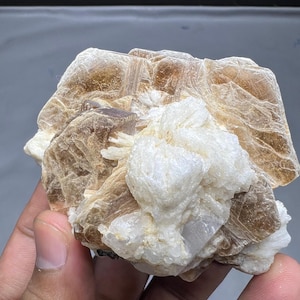 Muscovite Natural Topaz Quartz Albite Crystal Specimen – Skardu Pakistan Gem Mineral