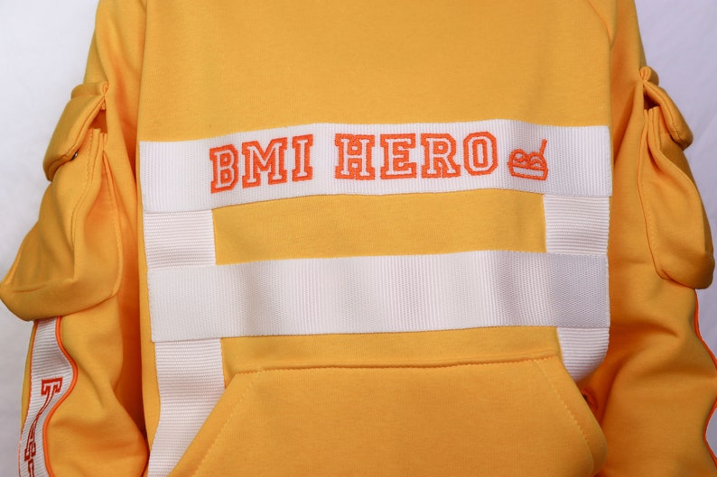 Streetwear Anime Hoodie Sweater Hero Cosplay Fatgum Etsy Canada
