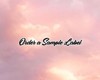 Order a Sample Label